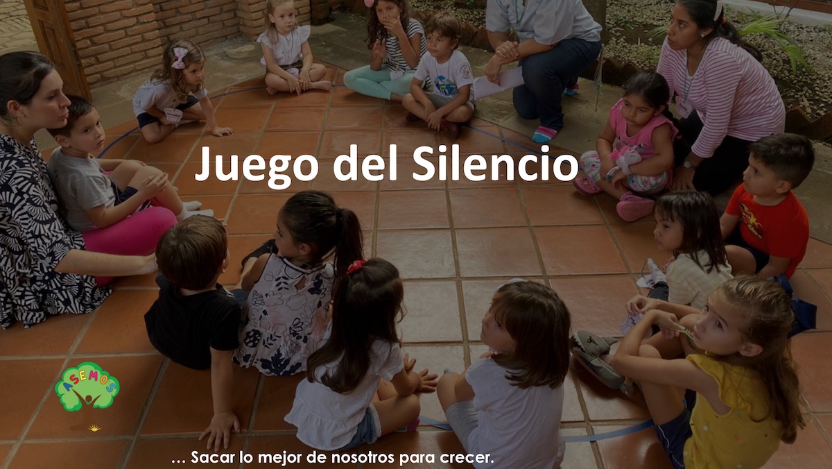 El juego discount del silencio montessori